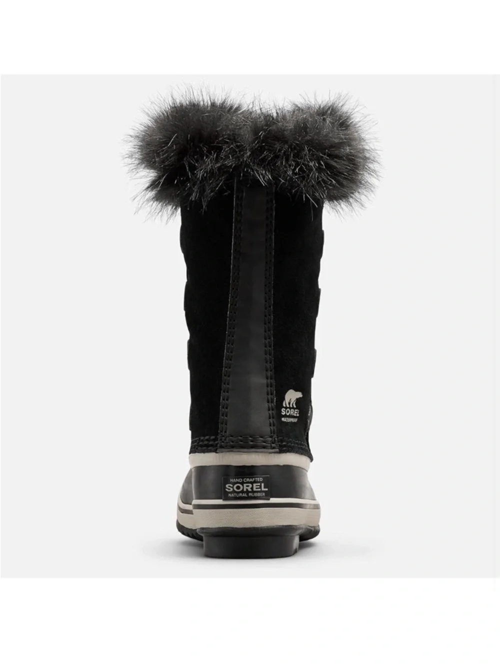 SOREL JOAN OF ARCTIC WATERPROOF BOOTS IN BLACK DOVE 7 Y 8 W 39 EU